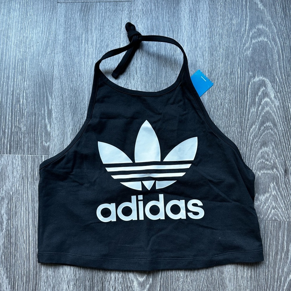 adidas Trefoil Halter Tank Top